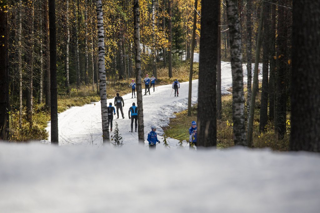 First snow slope of Imatra – Vuoksenkalastuspuisto.fi